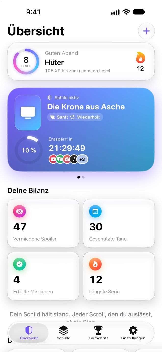 Spoiler Lock — Lass dir das Ende nicht verderben.