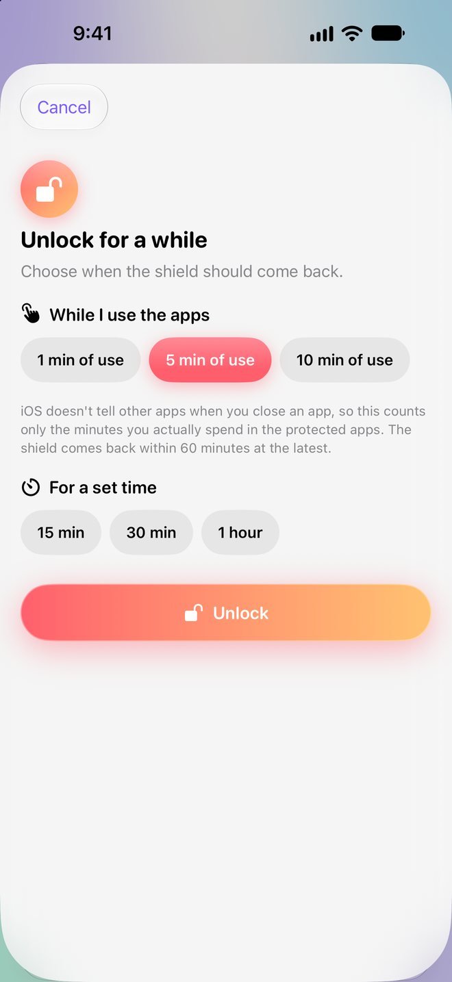 Spoiler Lock — Temporary unlock