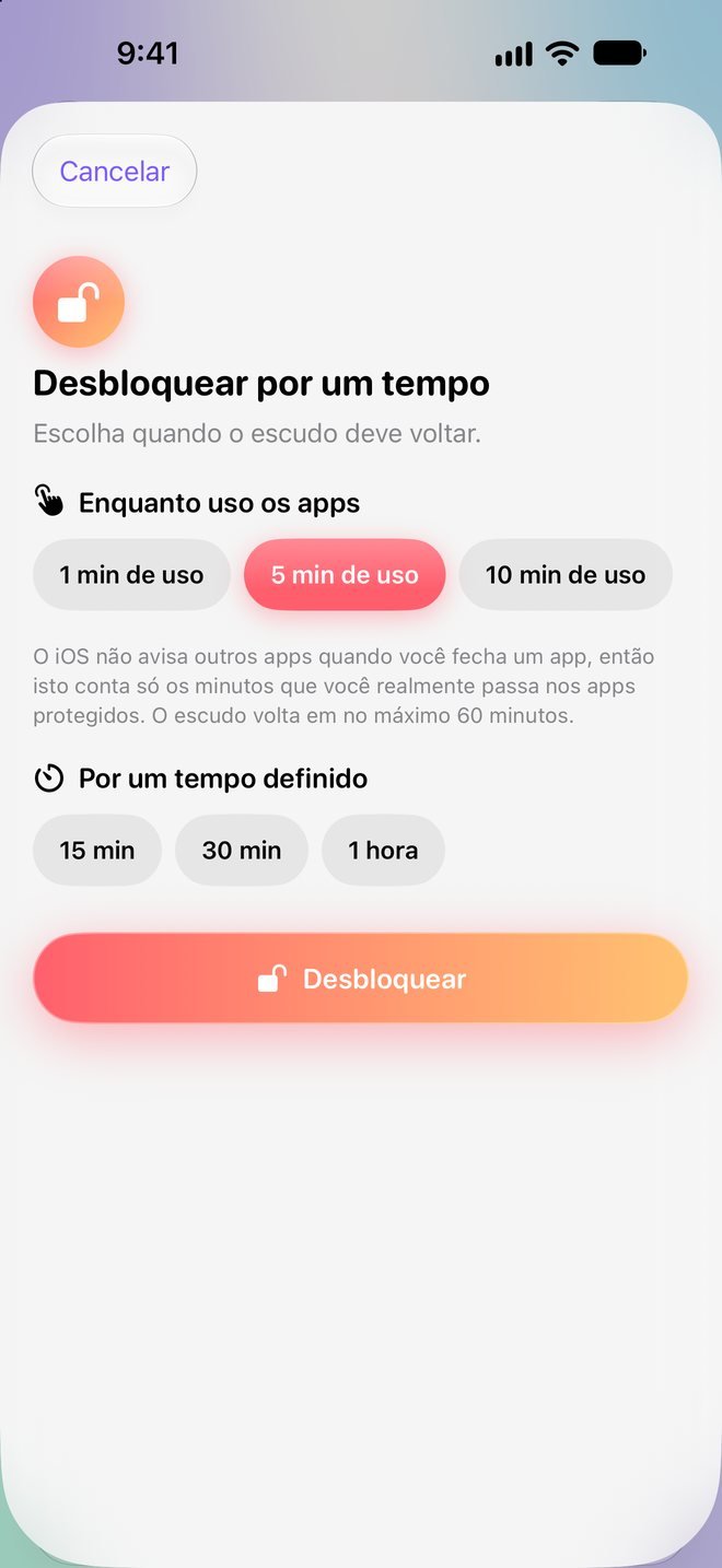 Spoiler Lock — Desbloqueio temporário