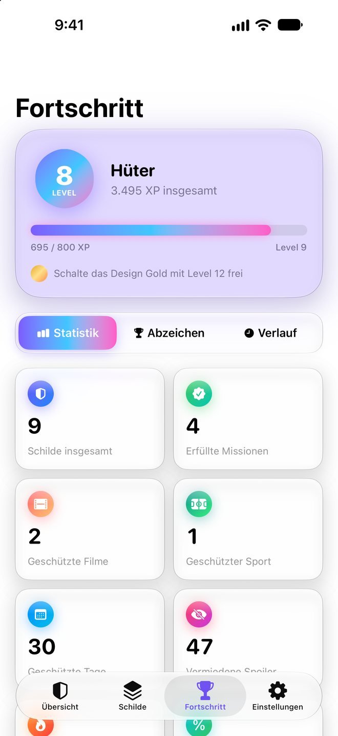 Spoiler Lock — Jeder vermiedene Spoiler zählt.