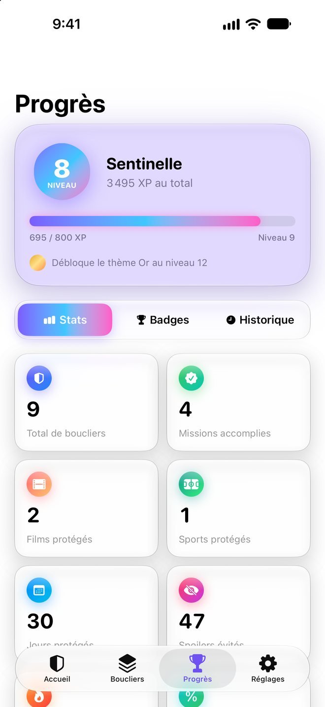 Spoiler Lock — Chaque spoiler évité compte.