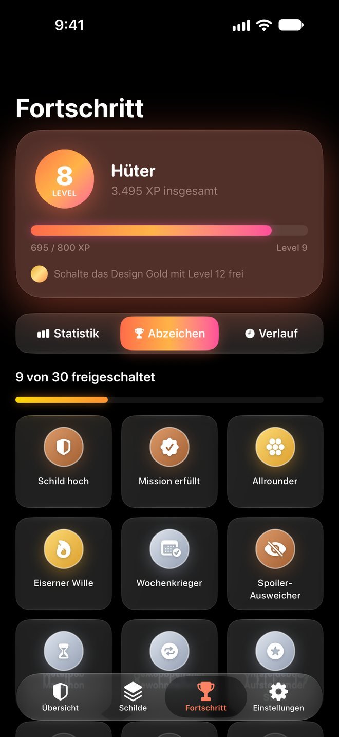 Spoiler Lock — Jeder vermiedene Spoiler zählt.