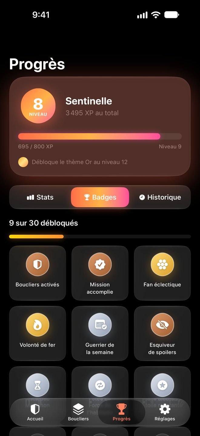 Spoiler Lock — Chaque spoiler évité compte.