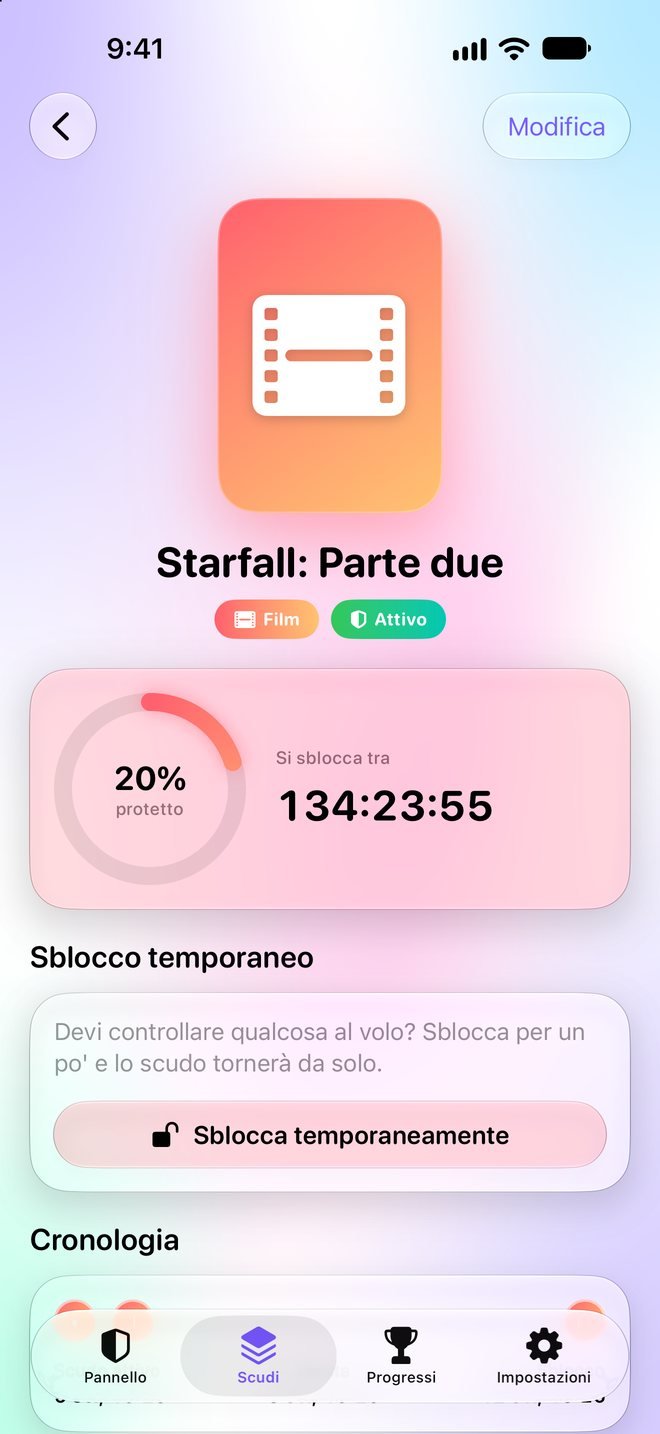Spoiler Lock — Guarda quanto manca. E quando l'hai visto, dillo.