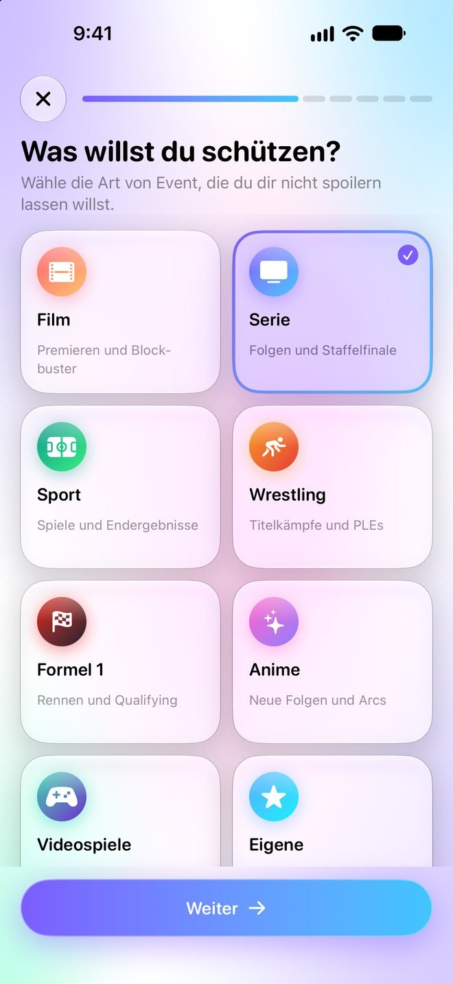 Spoiler Lock — Wähle, was geschützt wird. Dein iPhone versteckt den Rest.