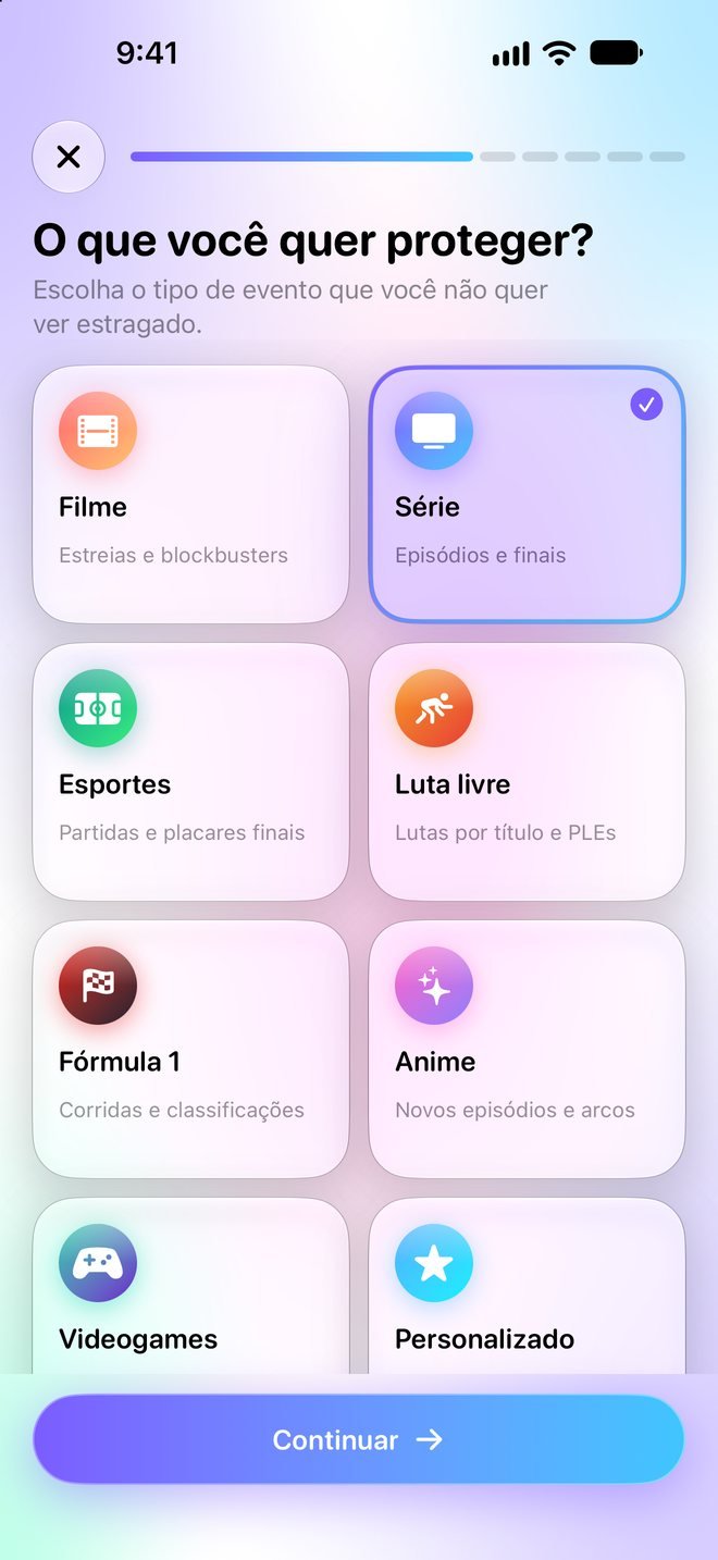 Spoiler Lock — Escolha o que proteger. Seu iPhone esconde o resto.