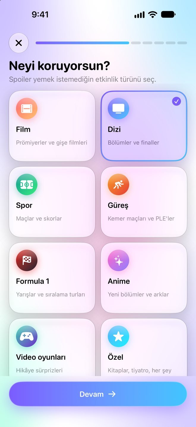 Spoiler Lock — Neyi koruyacağınızı seçin. Gerisini iPhone’unuz saklar.