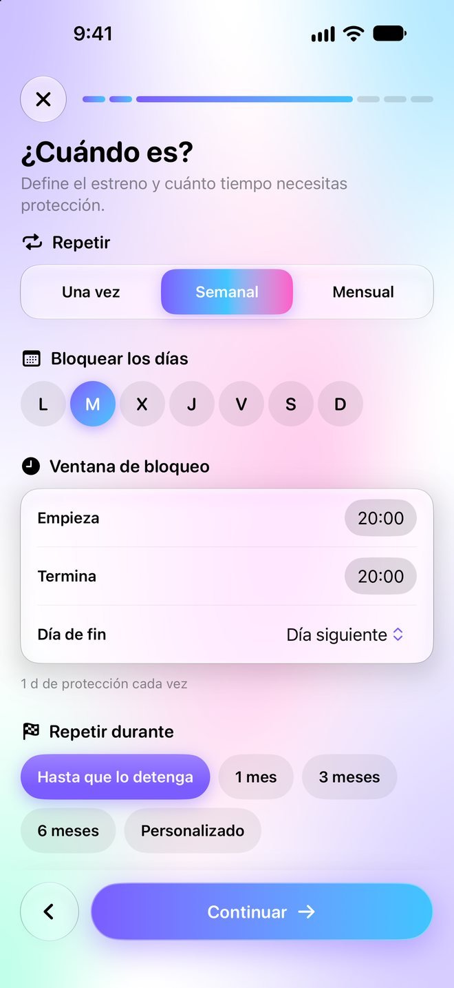 Spoiler Lock — Una vez para el estreno. Cada semana para tu serie.