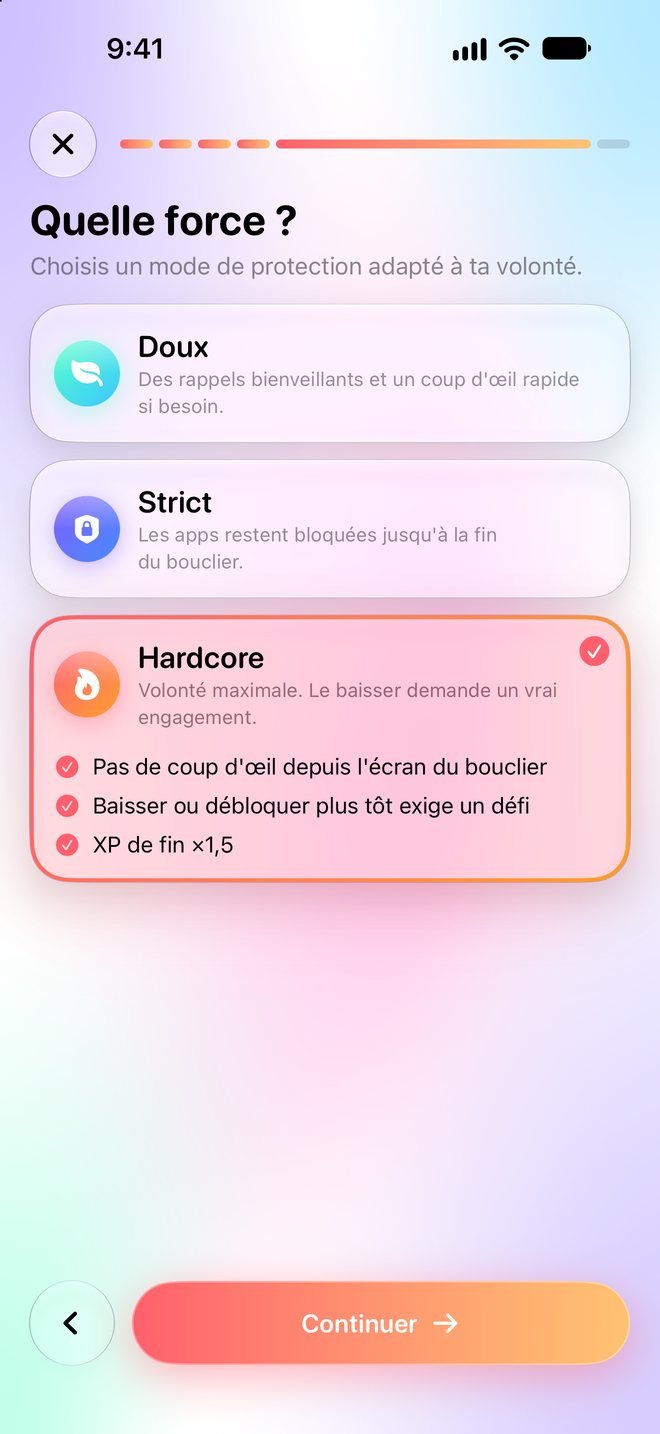Spoiler Lock — Trois modes