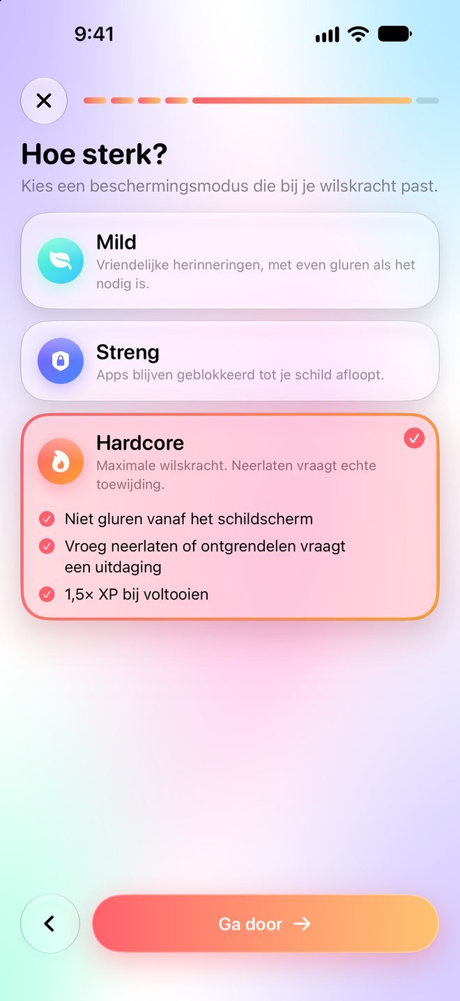 Spoiler Lock — Drie modi